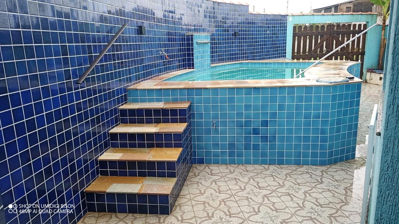 Casa Com Piscina , Churrasqueira, Wi-Fi, Em Rua De Areia A 1Km Da Praia, Bairro Sussegado, Proibido Uso De Som Extremamente Alto Ideal Para Descansar Itanhaém Exterior foto